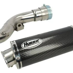 Heißes Angebot Slip- On Endschalldämpfer Hurric Supersport Carbon
