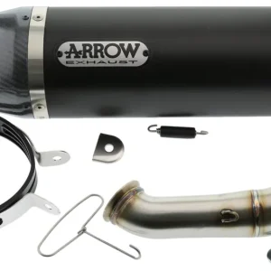 Sonderangebot Slip- On Endschalldämpfer Arrow Thunder Black Line Carbon