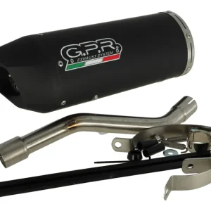 Slip- On Endschalldämpfer GPR Furore Evo4 Nero Kostenloser Rückversand