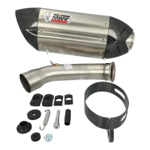 Neuheit Slip- On Endschalldämpfer MIVV Suono Edelstahl