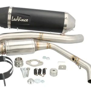 Kostenloser Versand Auspuffanlage Leo Vince ONE EVO Black Line