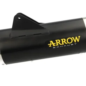 Geprüft Auspuff- Endschalldämpfer Arrow Race Tech Black Line