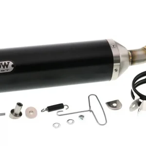 Auspuff- Endschalldämpfer Arrow Thunder Black Line Kostenloser Rückversand