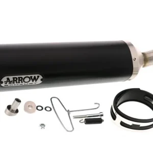Auspuff- Endschalldämpfer Arrow Thunder Black Line Begrenztes Angebot