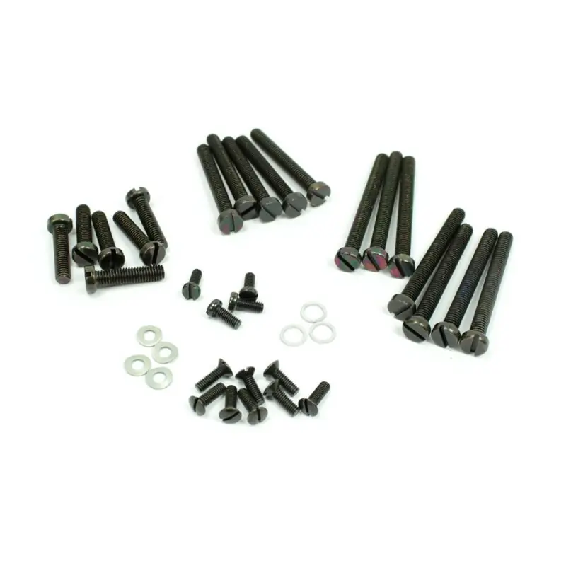 Simson Schrauben Motor KR50 SR1 SR2 SR2 E Spatz SR4-1 Soemtron schwarz chromatiert RH50 II Günstig