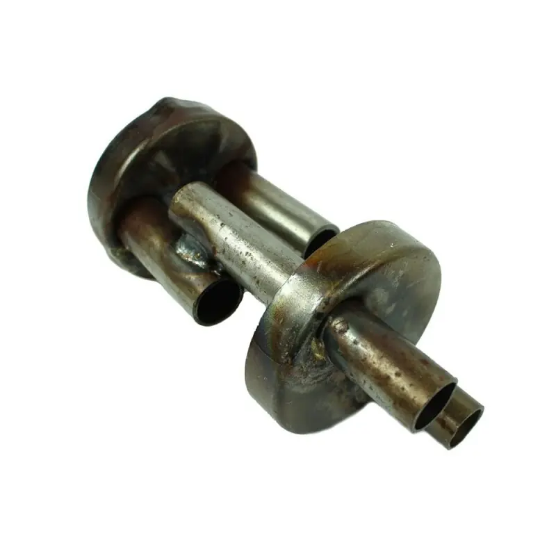 Simson Auspuff Schalldämpfer Dämpfer KR51/1 Schwalbe SR4 Star Sperber Spitztüte Doppelrohr Sonderaktion