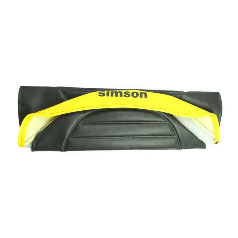 Simson Sitzbankbezug Sitzbank Bezug SR50 SR80 SR50/1 C strukturiert schwarz-gelb Mega-Angebot