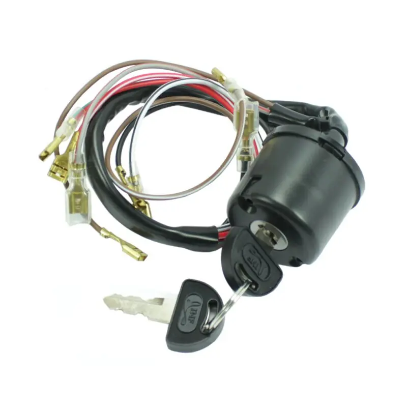 Zündschloss für Simson SR50 SR80 Zündlichtschalter 8 Kabel Schlüßel Schloss Ausverkauf