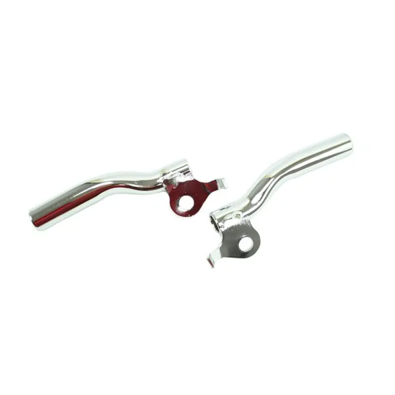 Paar Blinker Befestigung Blinkleuchtenhalter chrom für Simson SR50 SR80 vorn 15mm Rohr, eckige Blinker Geprüft