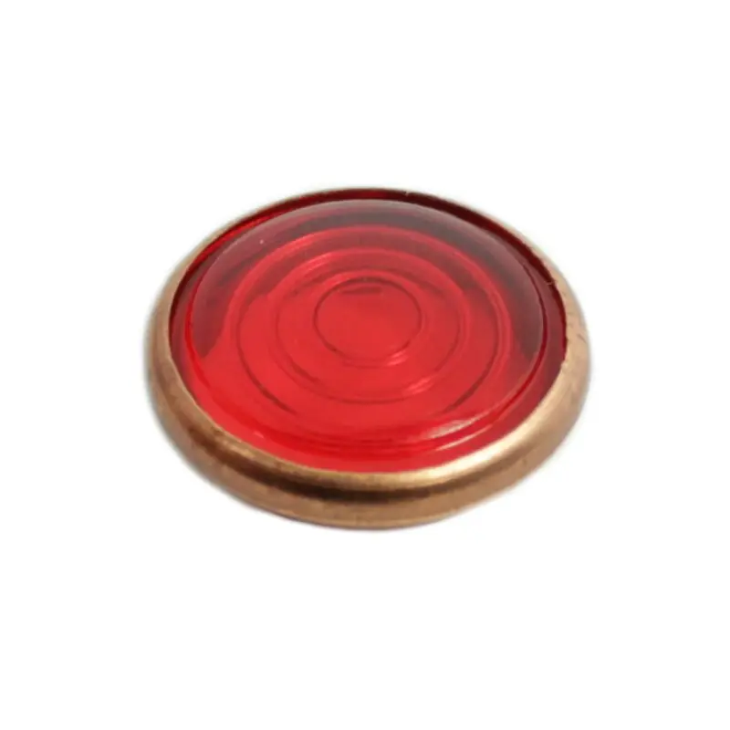 Kontrollglas rot mit Kupfer Fassung für SimsonAWO KR51 Schwalbe MZ RT125 EMW BMW BK350 Knallerangebot