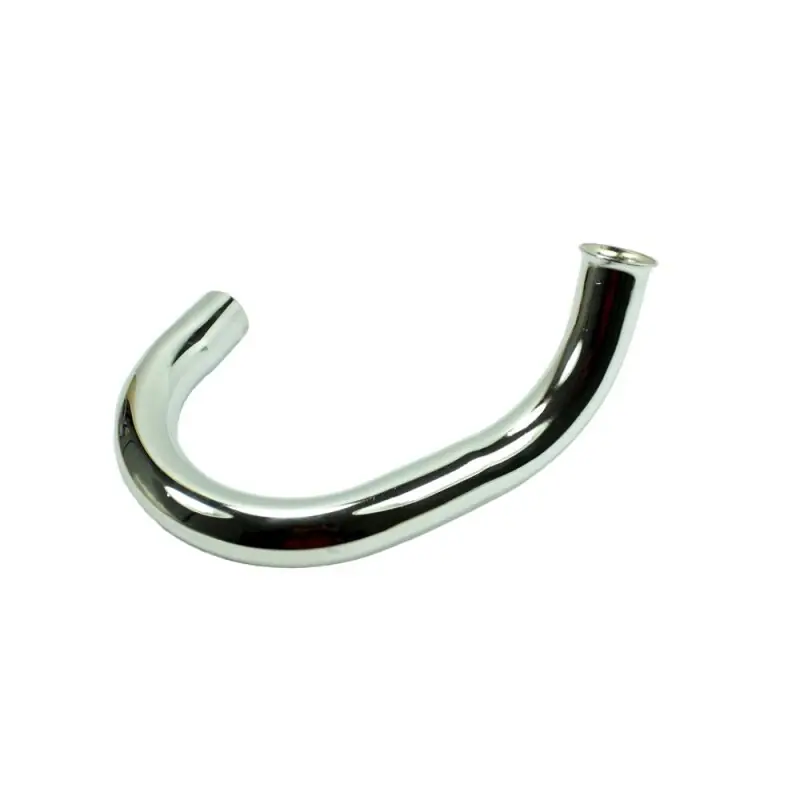 Neue Kollektion Krümmer Auspuff 28 mm chrom gebördelt für Simson SR50 SR80 Roller