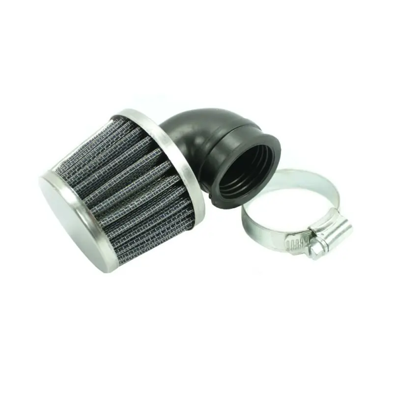 Luftfilter 90° gewinkelt schwarz für Simson S51 S50 S70 Schwalbe Star Sperber Habicht Duo Chrom und viele andere Preisknaller