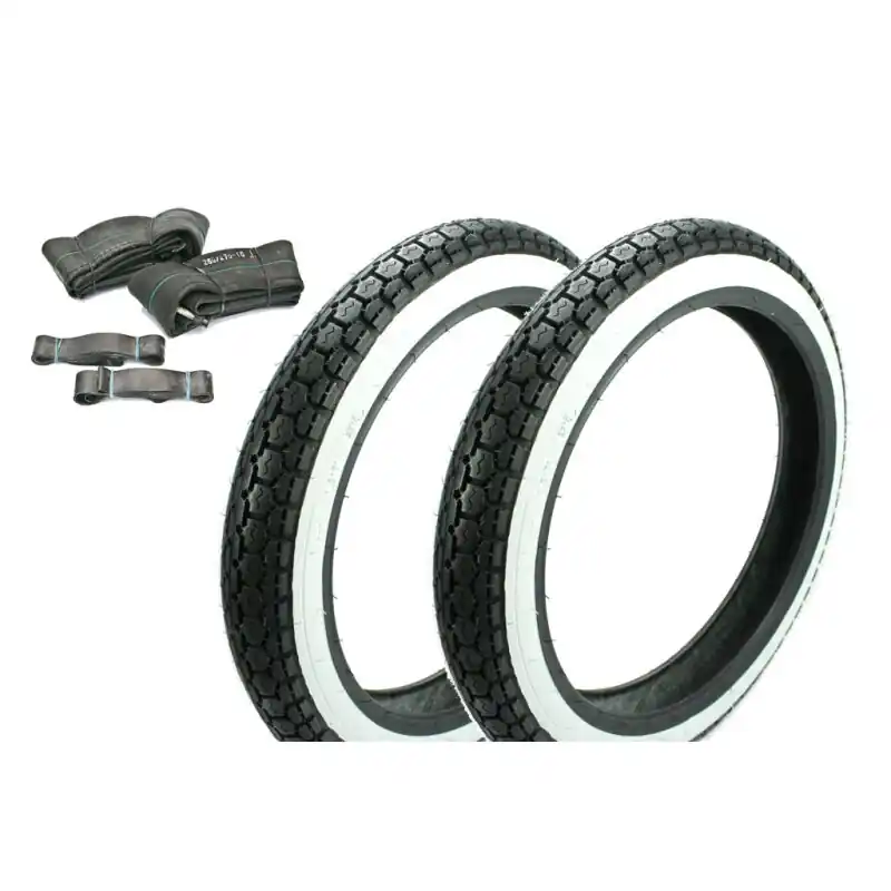 Mantel Rad für Simson S50 S51 S53 S83 KR51 Schwalbe Sperber Star Habicht Spatz Duo Weißwandreifen weiss Retro Anlas by Heidenau Direkt Vom Hersteller