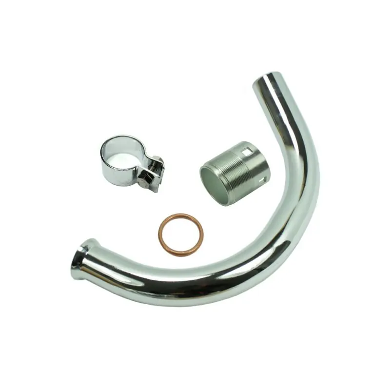Nur Heute MZ ETZ 125 150 Auspuff-krümmer Klemm-schelle Krümmer chrom 35-mm Dichtung-en