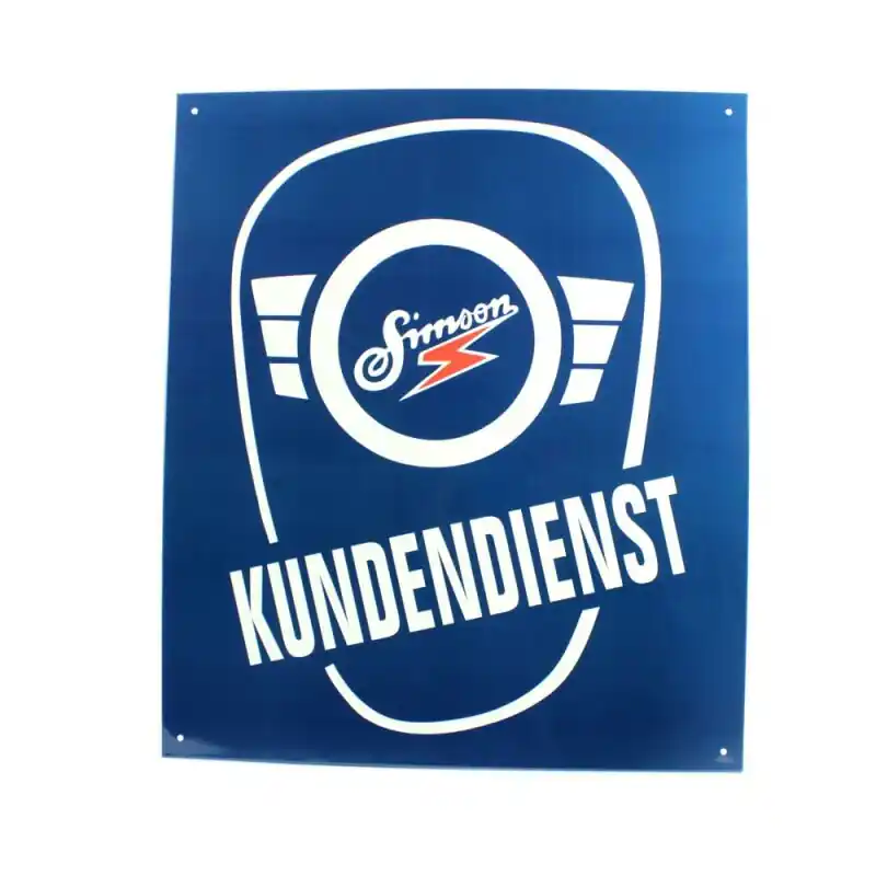 Kundendienst Blechschild Simson S51 S50 KR51 Schwalbe Duo Sammlerstück Geschenk Highlight