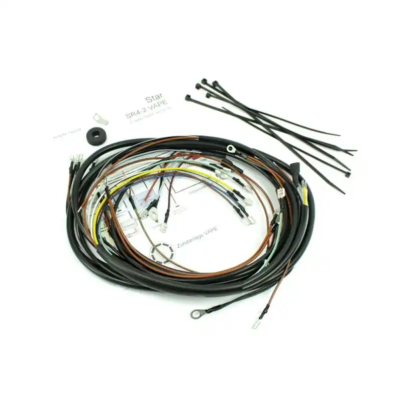 Simson SR4-2 & SR4-2/1 Star Kabelbaum mit VAPE Zündung Schaltplan NEU Top-Preis