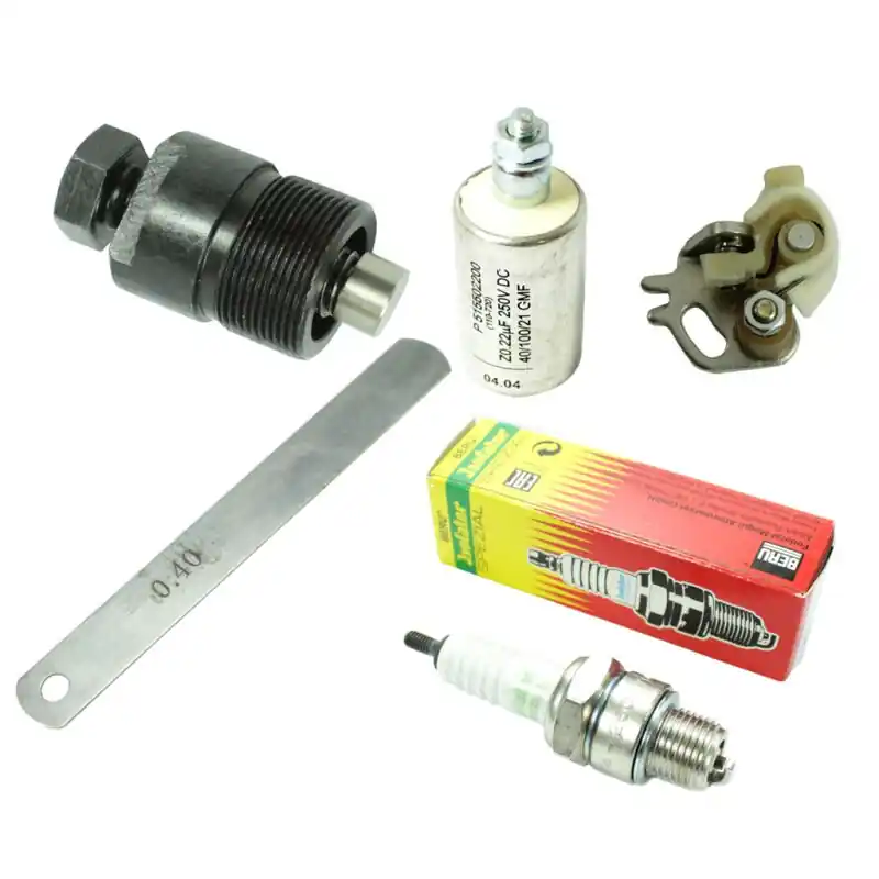 Zündung Unterbrecher Kondensator Reparatur Set für Simson S51 S70 S50 SR50 KR51 Schwalbe Star Sperber Habicht Nur Für Kurze Zeit