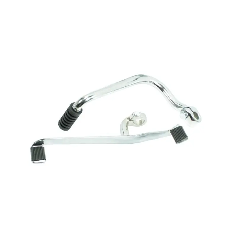 Gratis Versand Set Kickstarter + Schalthebel + Gummis für Simson KR51/1 Schwalbe verchromt Schaltwippe 20mm