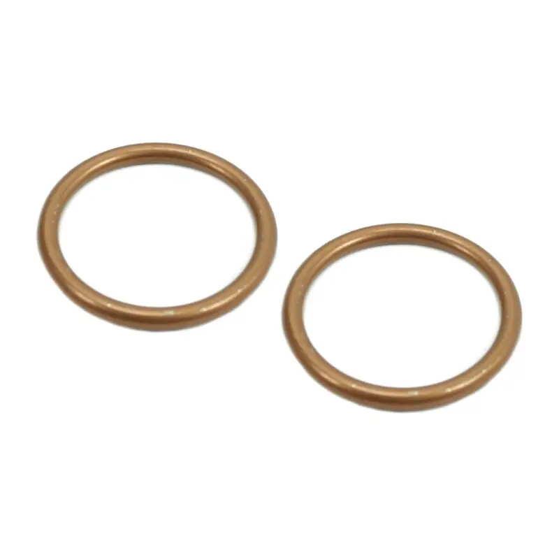 Angebot 2 Stück Krümmermutter Krümmer Dichtung pass f MZ TS ES ETS ETZ 150 125 37x43 Kupfer fülldichtung