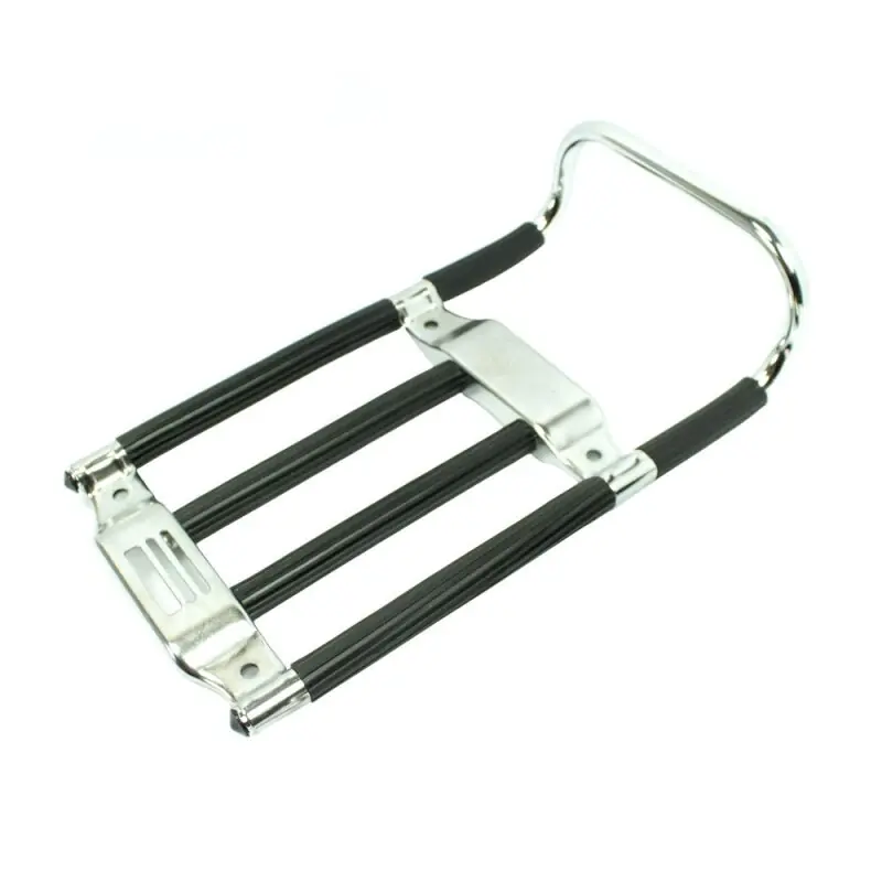 Gepäckträger für Simson KR51 Schwalbe Spatz SR4-2 Star Sperber Habicht KR50 Chrom, schwarze Keder Heißes Angebot