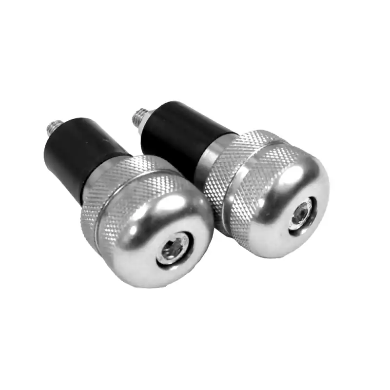 Kostenloser Versand Metall Blindstopfen Blinker silber für Simson S51 S50 S70 KR51 Schwalbe SR4 Star Sperber Habicht ES ETZ Lenker Endstopfen Lenkergewichte