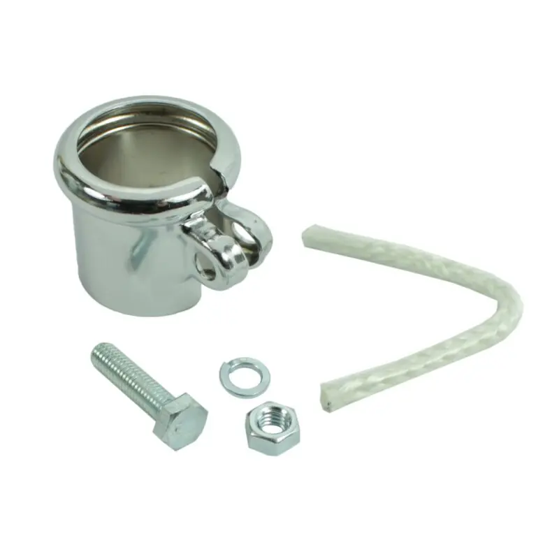 Zertifiziert Schelle + Dichtung für Simson Auspuff Klemmschelle KR50 SR1 SR2 vorn verchromt