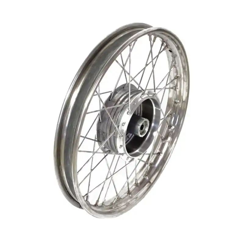 Geprüft Edelstahl Felge 1,5x16" für Simson S51 S53 S50 S70 KR51 Schwalbe Star Sperber Habicht Tuning Rostfrei
