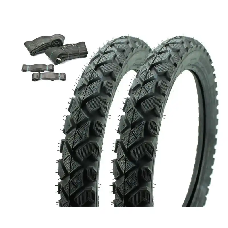 Preisreduziert 2 Winterreifen im Set für Simson S51 S50 S53 S70 KR51 Schwalbe Spatz Star Sperber Habicht Heidenau K42 Allwetterreifen