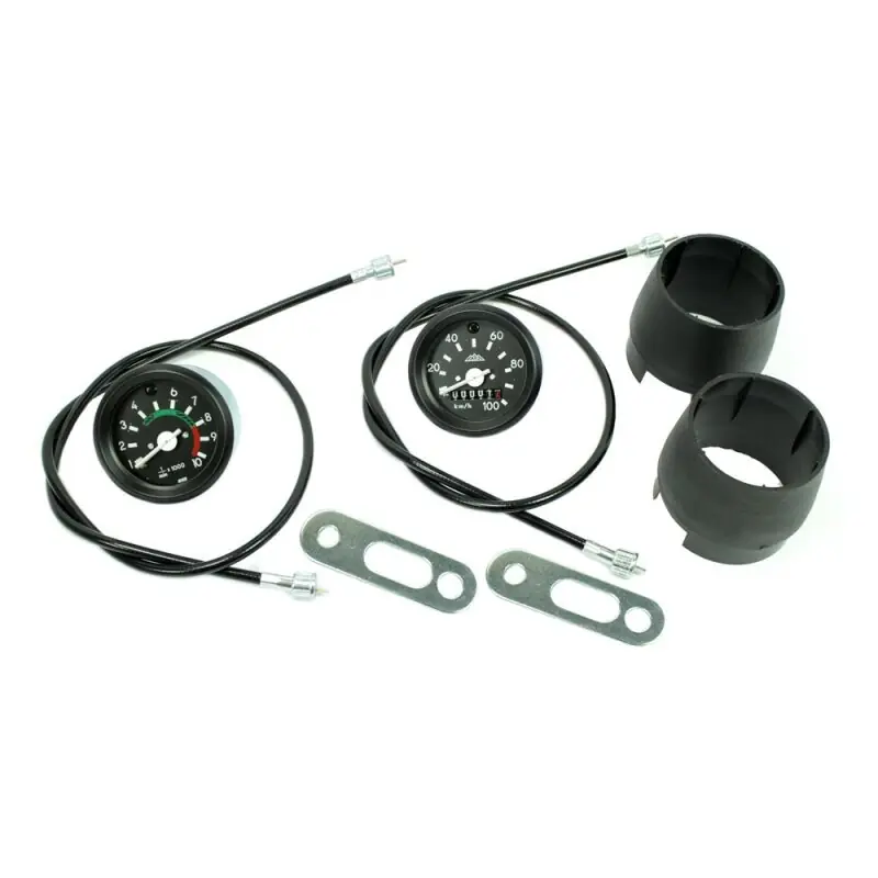 Set 100 km/h Tachometer + Drehzahlmesser DZM Welle für Simson S51 S50 S70 S53 Begrenztes Angebot