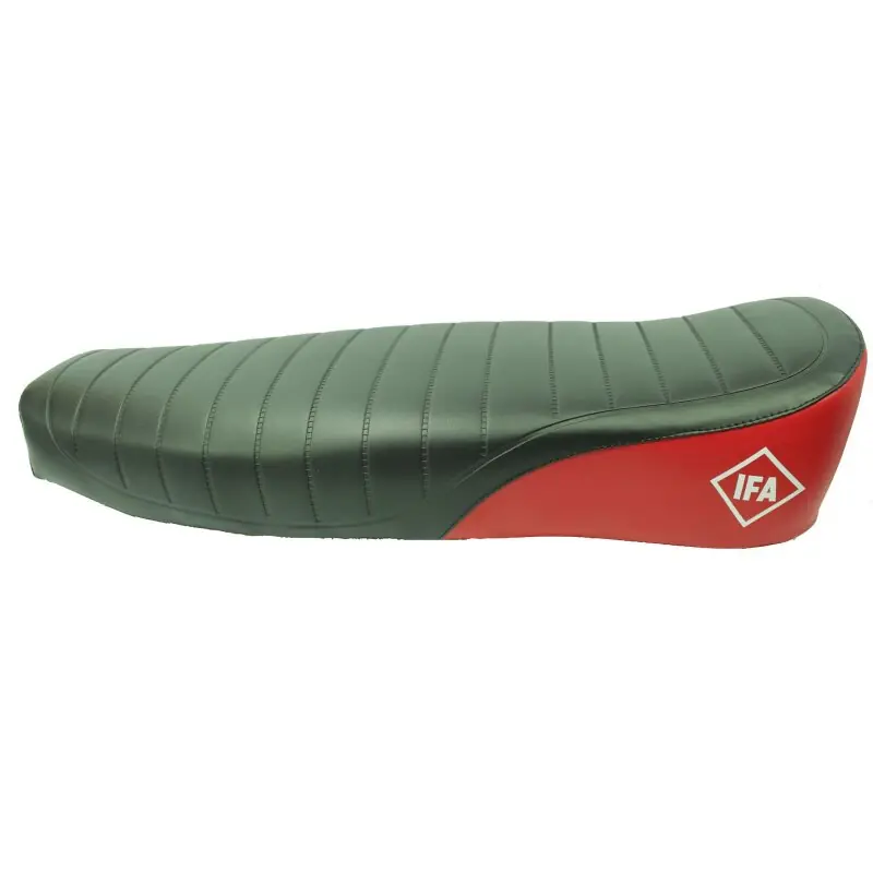 Heißes Angebot Simson Sitzbank S51 S50 S70 E Enduro Sitz strukturiert schwarz - rot lang 2 Pers