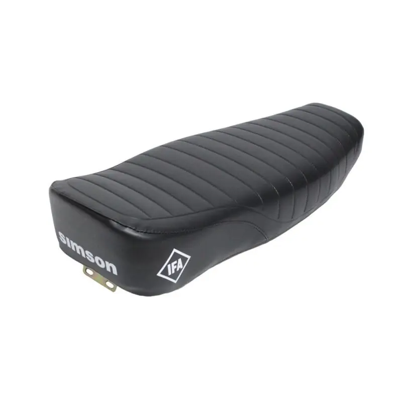 Simson Sitzbank Sitz S51 S50 S60 S70 wie Enduro & Comfort Bezug strukturiert schwarz gesteppt Polster IFA Garantierte Lieferung