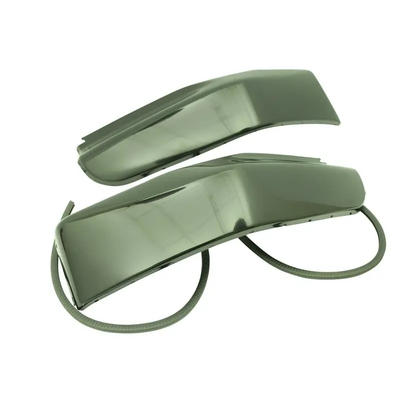 Simson SR50 SR80 SD50 Roller Knieblech Beinblech + Keder lackiert + verzinkt schwarz re/li Neu