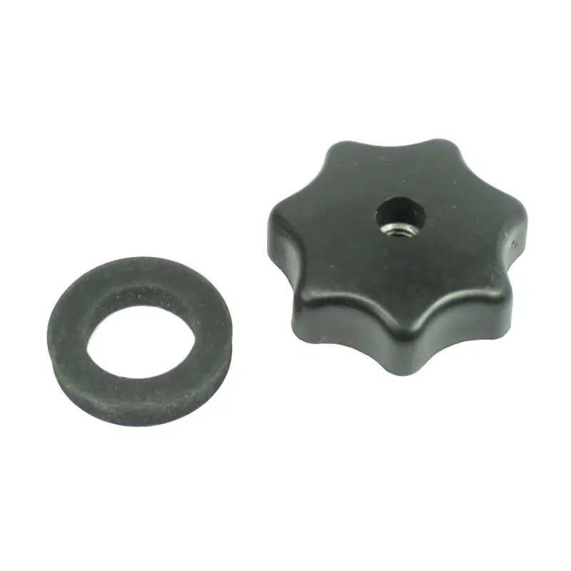 Jetzt Kaufen Sterngriffmutter & Gummischeibe für Simson KR51 Haube Verkleidung Spatz Star Sperber Habicht SR50