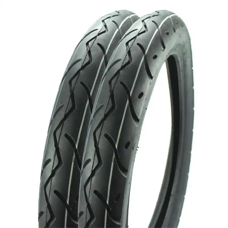 2 Reifen Mantel für Simson S51 S50 KR51 Schwalbe Star Sperber VeeRubber VRM099 46J 2,75x16 Slick Wochenendangebot