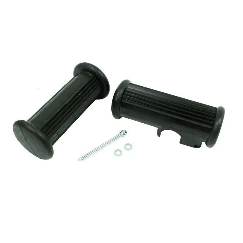 Direktkauf Fußrastengummis mit Splint für MZ RT125, RT125/1, RT125/2, RT125/3 Splint 4x50