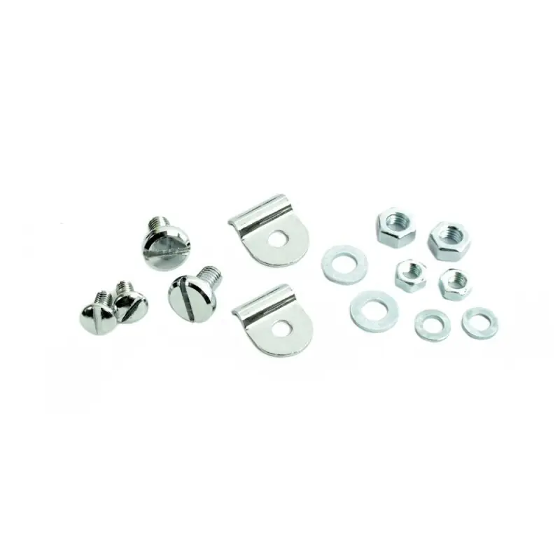 Schrauben Befestigung Knieblech Kederklemmen für Simson KR51 Schwalbe Normteile Neue Ware