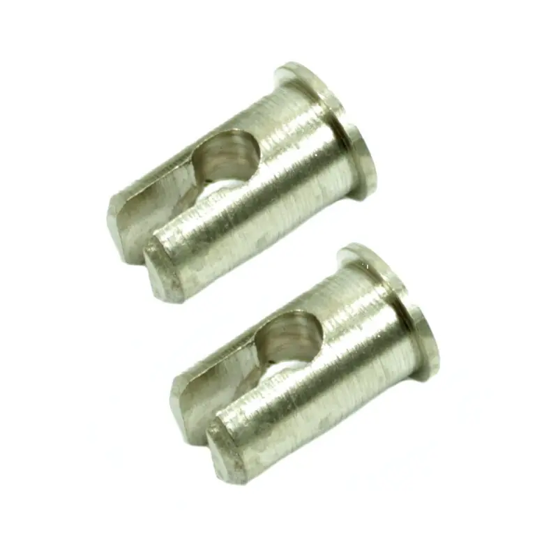 2 Lötnippelaufnahme Bowdenzug pas. f. Simson KR51 Star Sperber Habicht Duo Spatz SR1 SR2 Versand Am Gleichen Tag