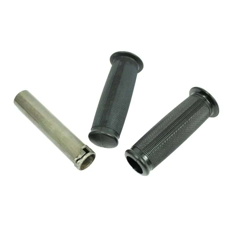 Markenware Griffe für Simson SR2 SR2 E SR1 KR50 schwarz rechts links Gasgriff mit Rohr für Lenker