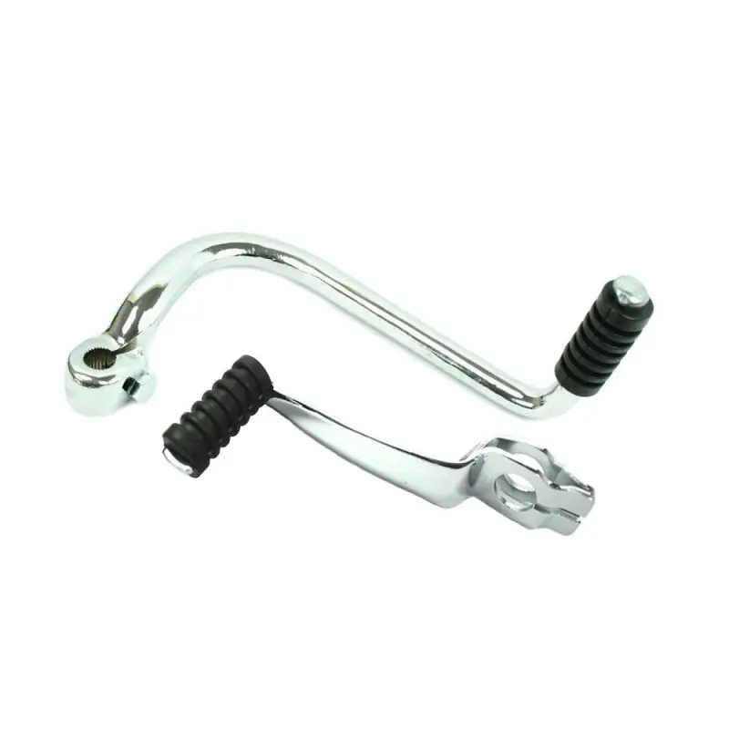 Kickstarter Schalthebel + Gummis für Simson S51 S51E S51C Comfort S70 verchromt Neu Im Sortiment
