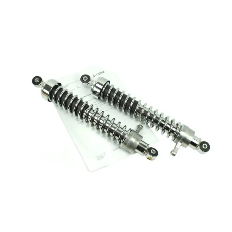 Preiswert Stoßdämpfer für Simson S51 S50 S70 S53 S83 Enduro OR Chrom Federbein Federung 38cm TÜV Zugelassen