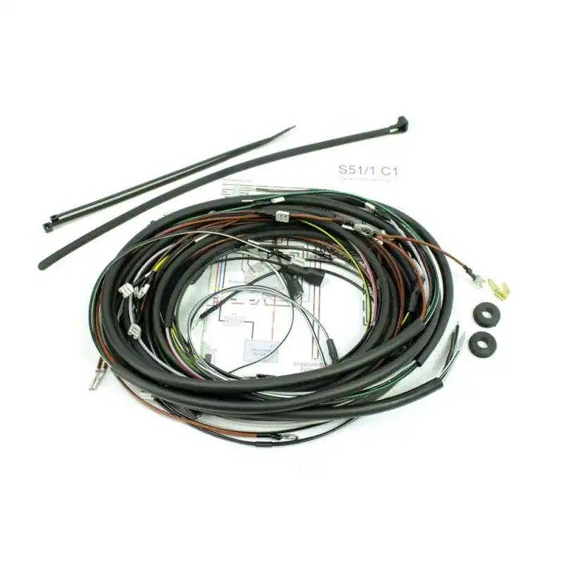 Simson S51/1 C-1 S70 Comfort Kabelbaum Schaltplan Lichtmaschine 12V Elektronik Zündung Kracherpreis