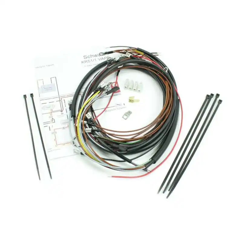 Top-Preis Simson KR51/1 Schwalbe Kabelbaum Kabel Schaltplan VAPE Lichtmaschine E-Zündung