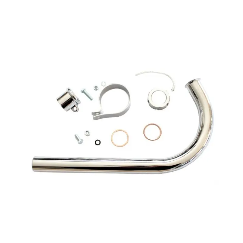 Top-Preis Simson SR2 SR 2 II E SR2E KR50 Krümmer 320 mm für Auspuff chrom Auspuffrohr Ø 28 mm