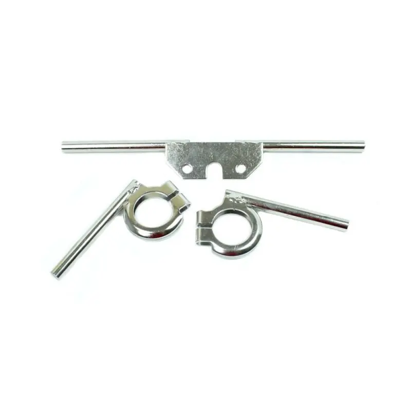 Set Blinkerhalter M8 silber für Simson S51 S50 S70 S53 für LED Minilinker Bestpreis