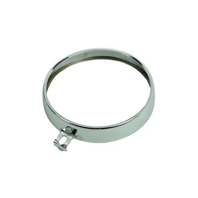 Chromring für Simson S50 Scheinwerfer Lampenring Frontring Lampe Scheinwerferring vorn Scheinwerfer, für Metalllampe, ggf. auch S51 Scheinwerferring Geprüft