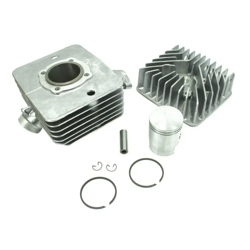Set Simson S50 Almot Zylinder + ML Megu Kolben 63ccm cm³ Motor M53 Sport Tuning Zylinderkopf Gratis Versand
