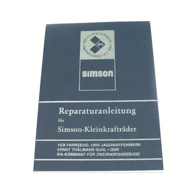 Buch Simson Reparaturanleitung Wartung S50 KR51 Schwalbe Star SR4 Wartung Lektüre Top-Angebot
