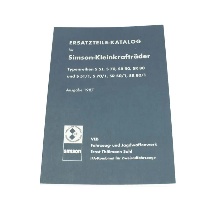 Preisreduziert Buch Ersatzteilliste Ersatzteilkatalog S51 S70 SR50 SR80 Roller Wartung Reparatur