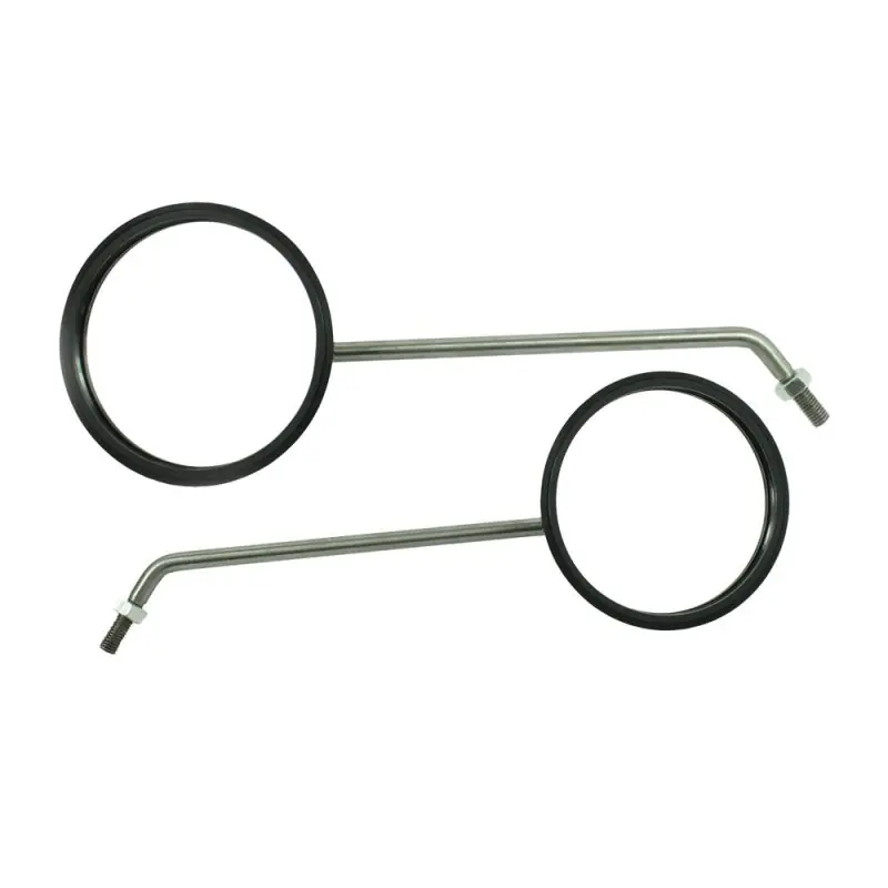 Simson Spiegel Paarrund 90 mm Schwalbe S50 KR51 und S51 schwarz Edelstahl Wochenendangebot