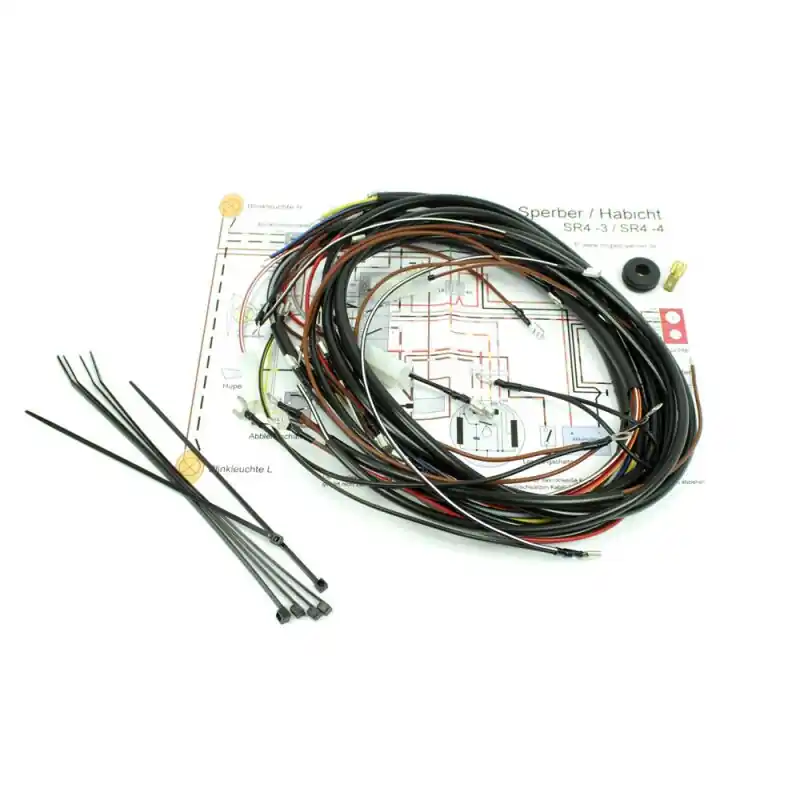 Simson SR4 Sperber Habicht Kabelbaum Elektronik Sofort Bestellen